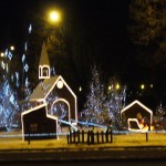 Rond-point de fêtes à Gray